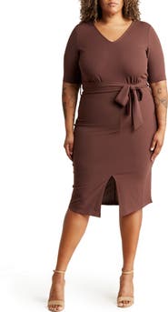 BY DESIGN Mia Belted Dress