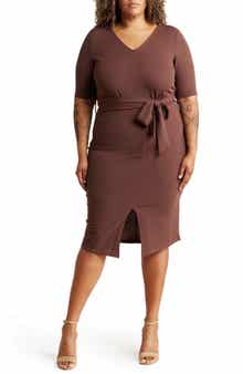 BY DESIGN Mia Belted Dress