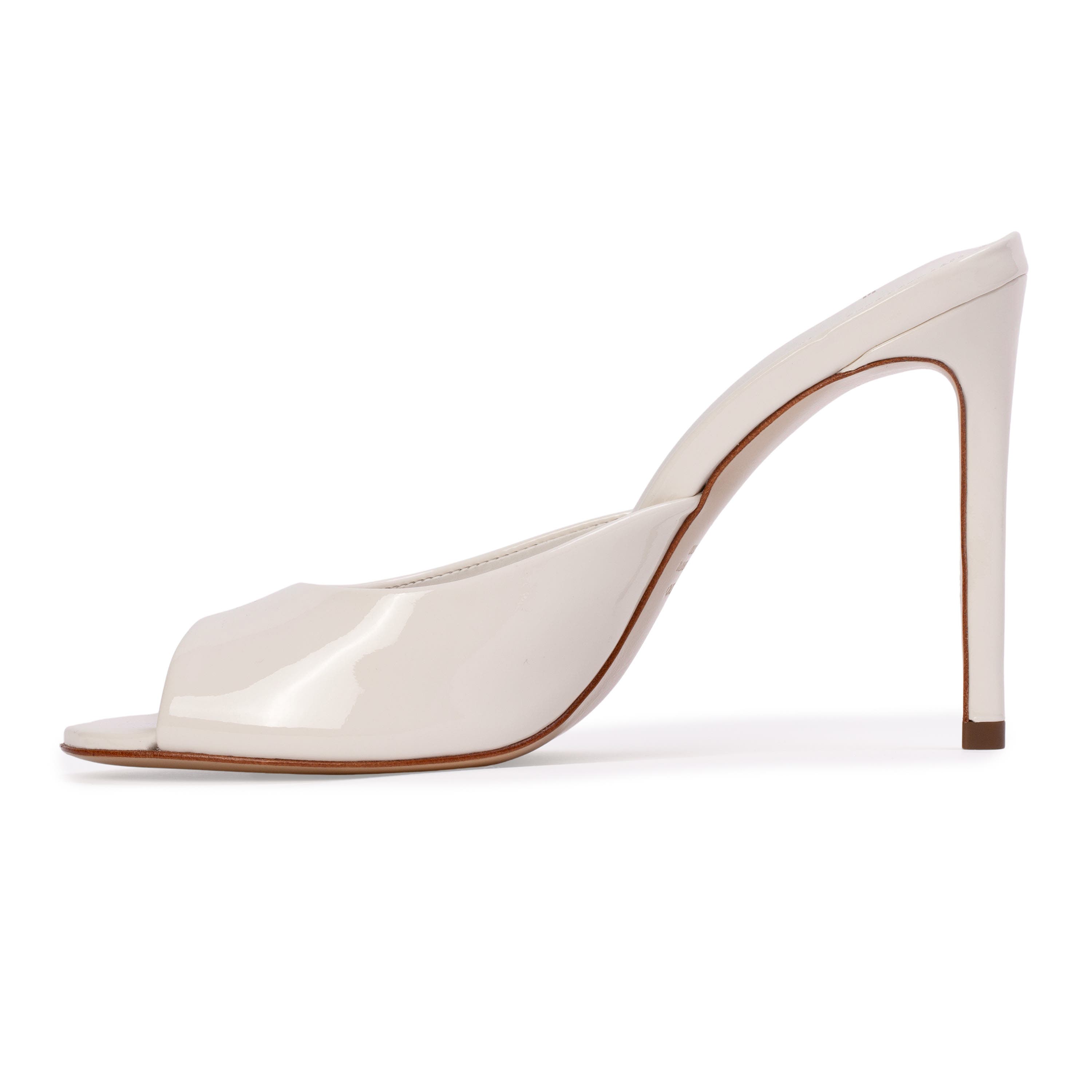 Alessia Mule, Alternate, color, Coconut Patent
