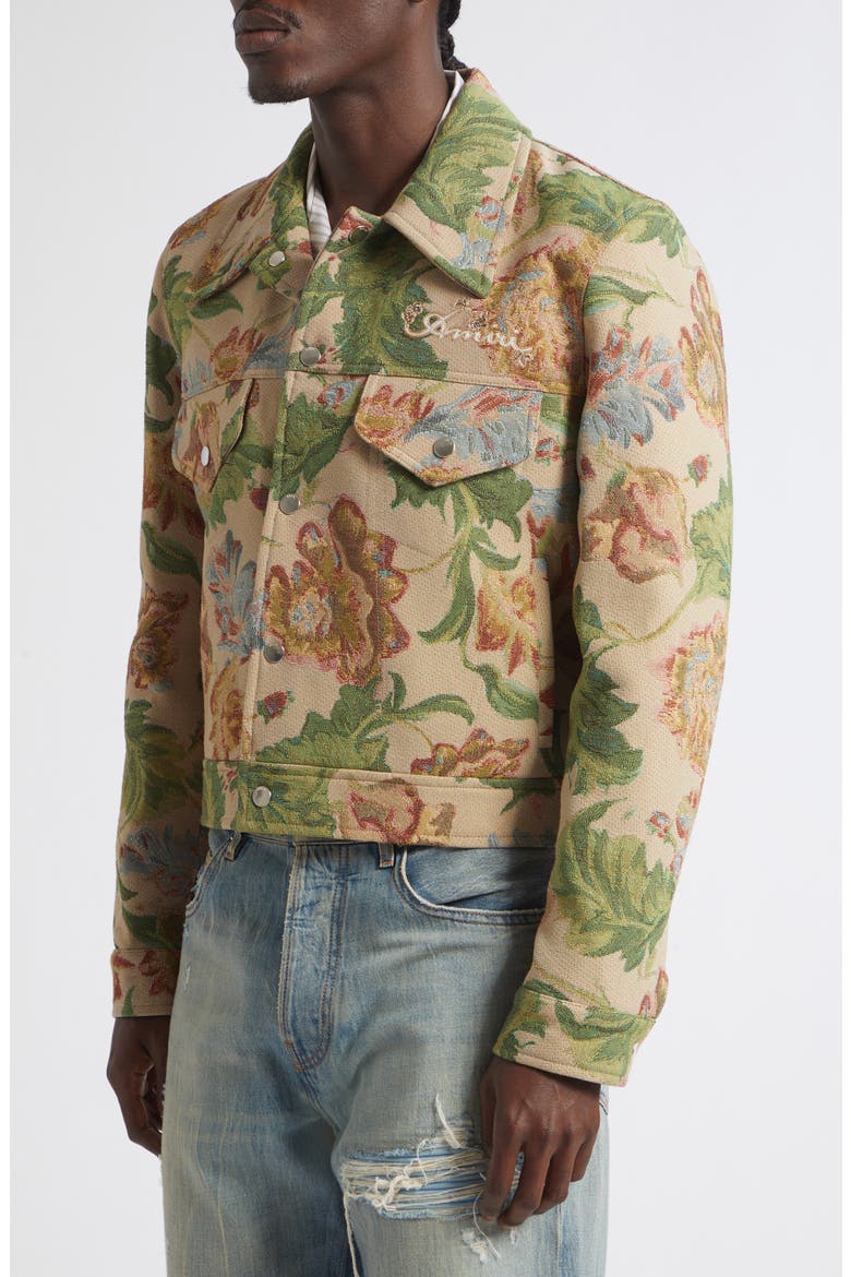 Floral Tapestry Jacket, Alternate, color, PALE ROSE