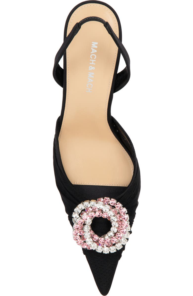 Mach & Mach Galaxy Pointed Toe Slingback Pump, Alternate, color,