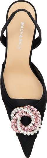 Galaxy Pointed Toe Slingback Pump
