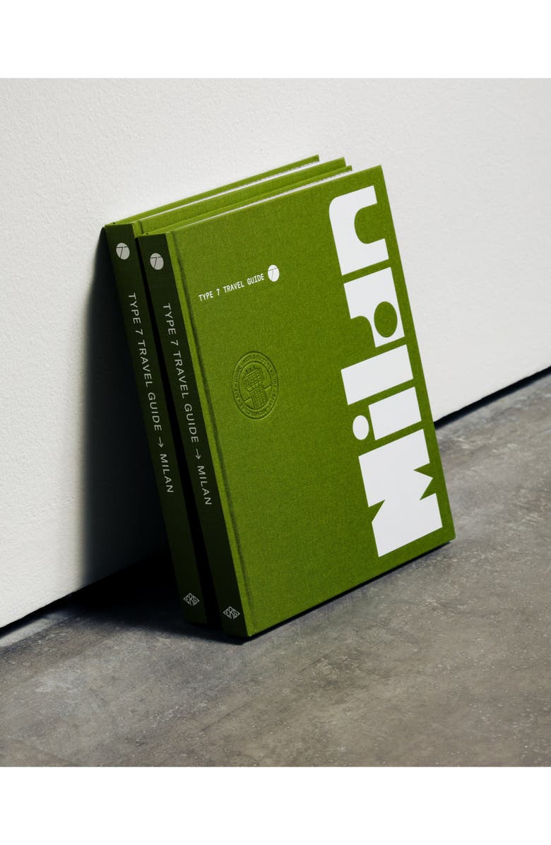 Fortela Type 7 Guide to Milan Book, Alternate, color, Green
