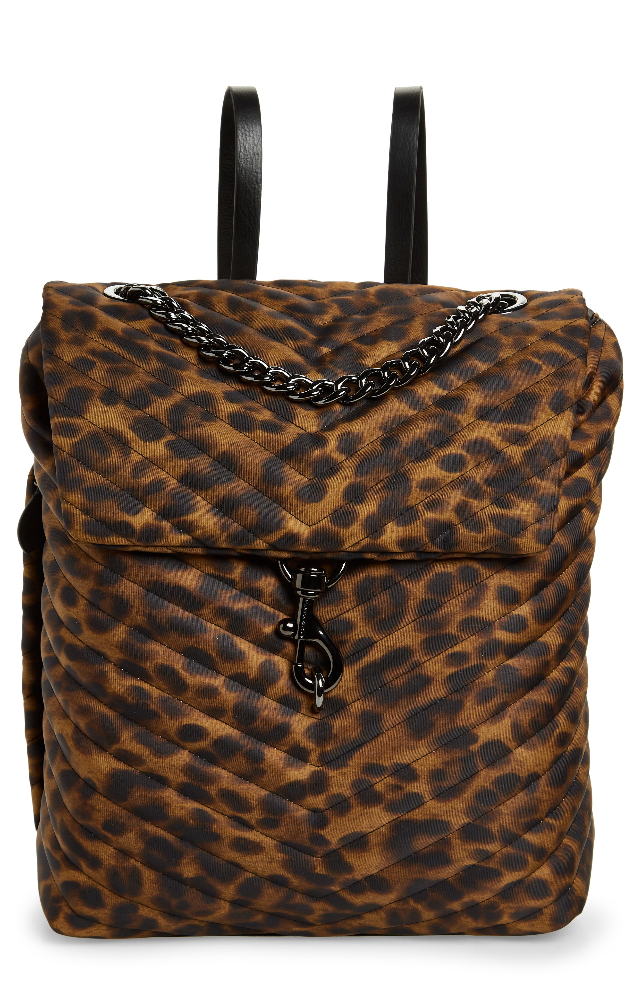 Edie Backpack, Main, color, NATURAL LEOPARD