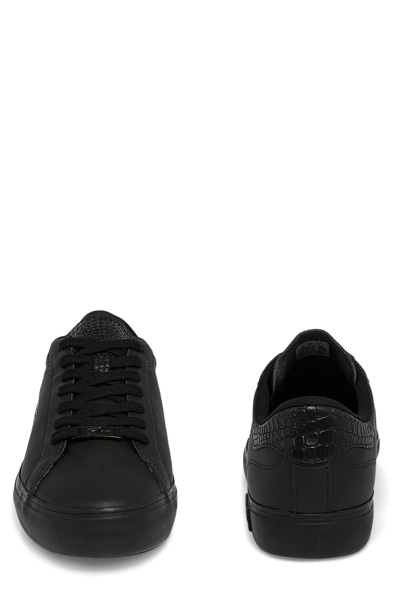 Lacoste Powercourt Leather Sneaker, Alternate, color, 