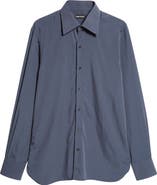 TOM FORD Fluid Parachute Slim Fit Button-Up Shirt