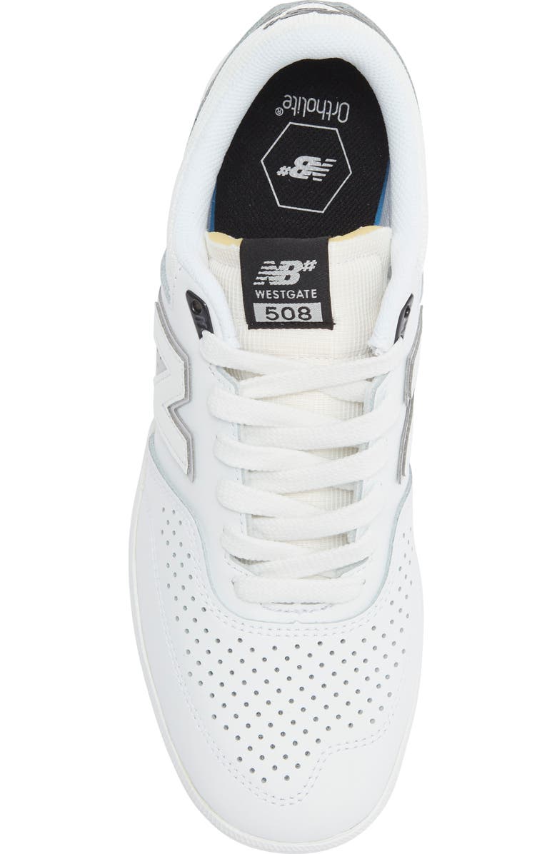 New Balance 508 Westgate Sneaker, Alternate, color, White/ Grey