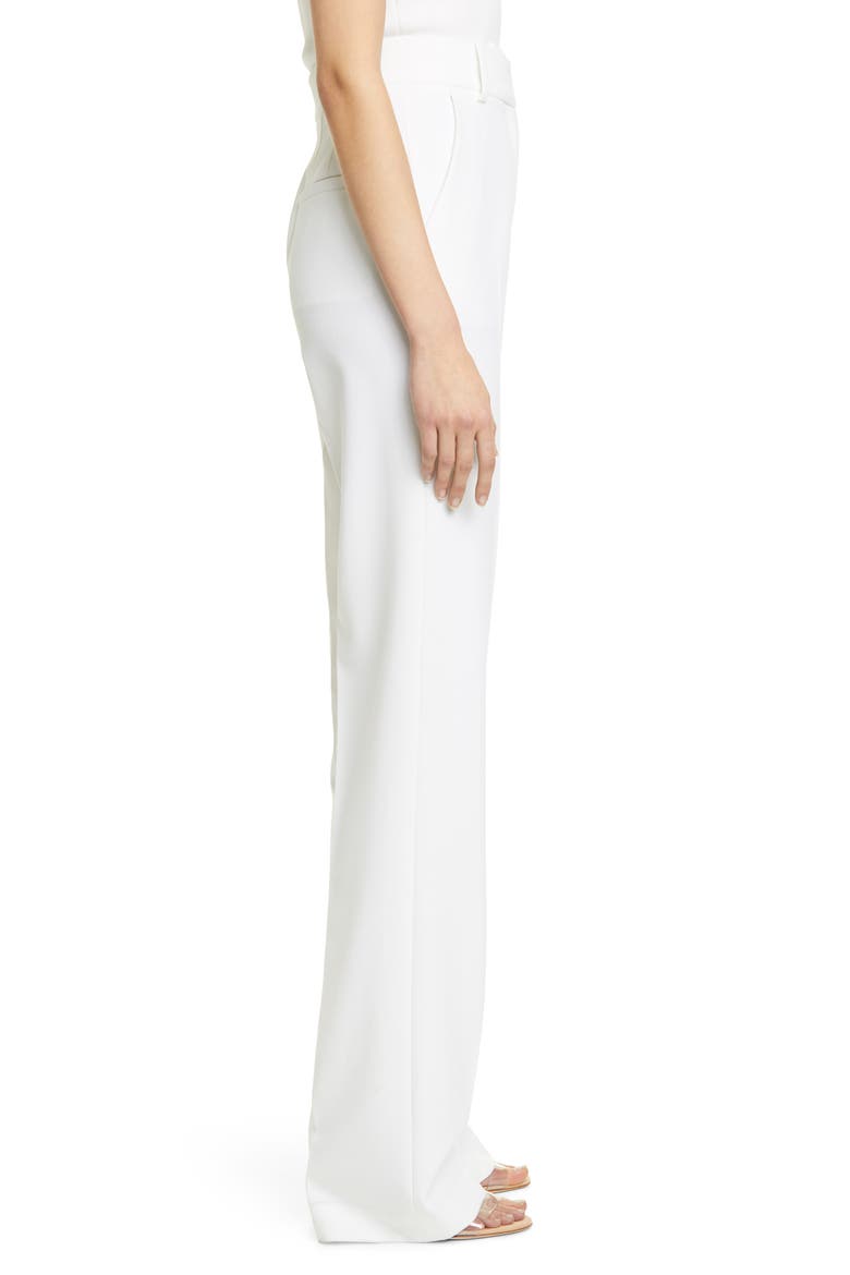 Nigel II High Waist Wide Leg Pants, Alternate, color, WHITE