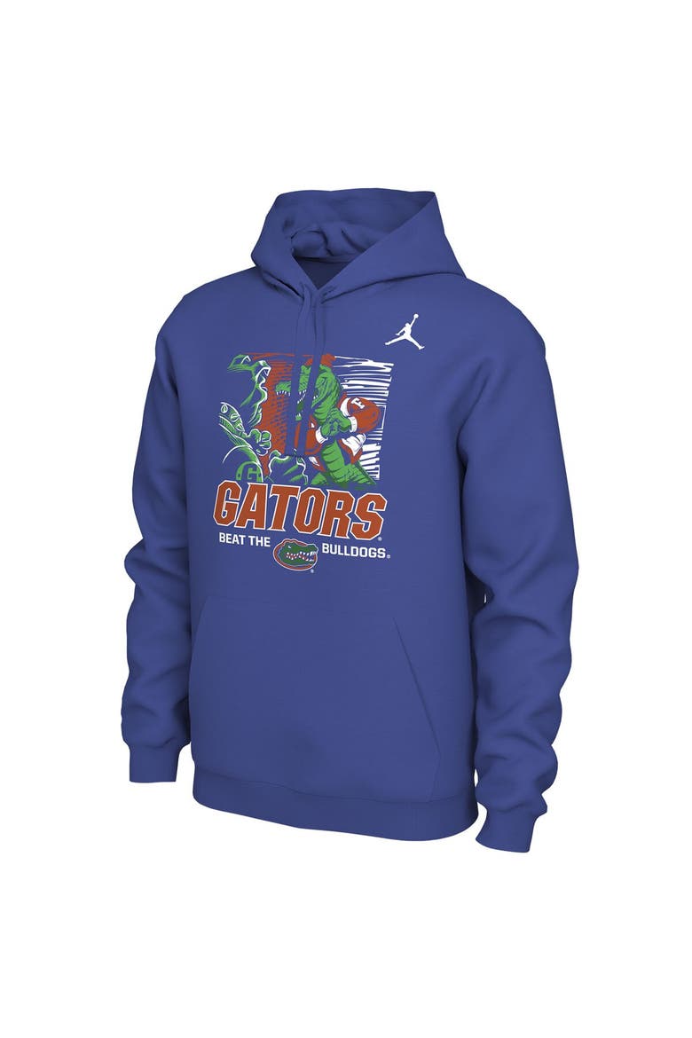 Men's Nike  Royal Florida Gators FL/GA Rivalry Pullover Hoodie, Alternate, color, Royal