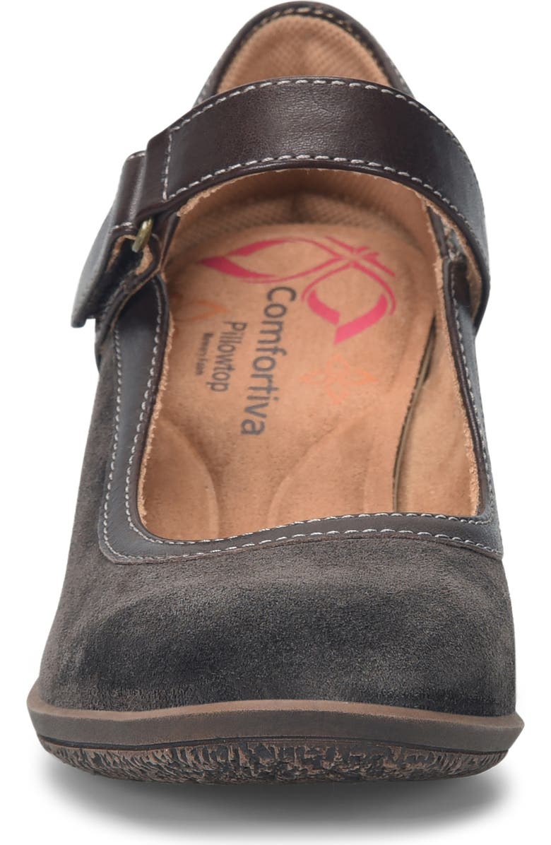 Comfortiva Barnes Mary Jane Pump, Alternate, color, Lince Dark Brown