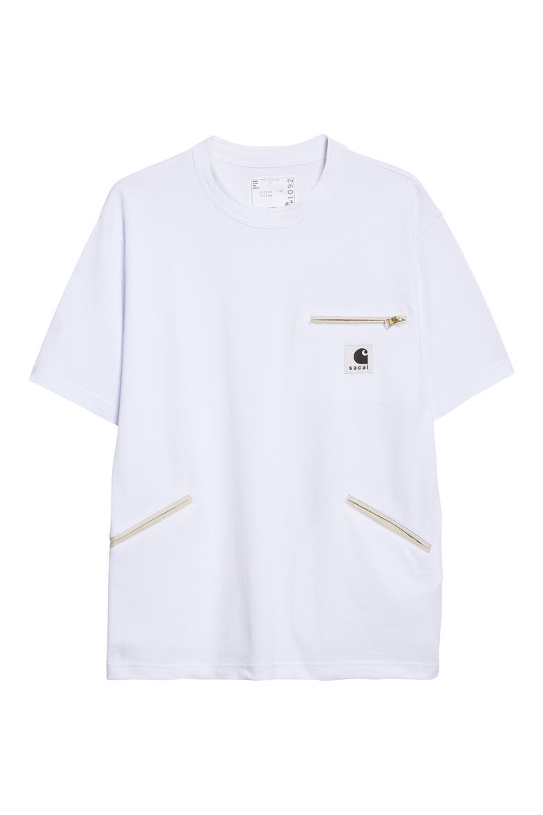Carhartt WIP Cotton Jersey T-Shirt, Alternate, color, WHITE