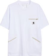 Sacai Carhartt WIP Cotton Jersey T-Shirt