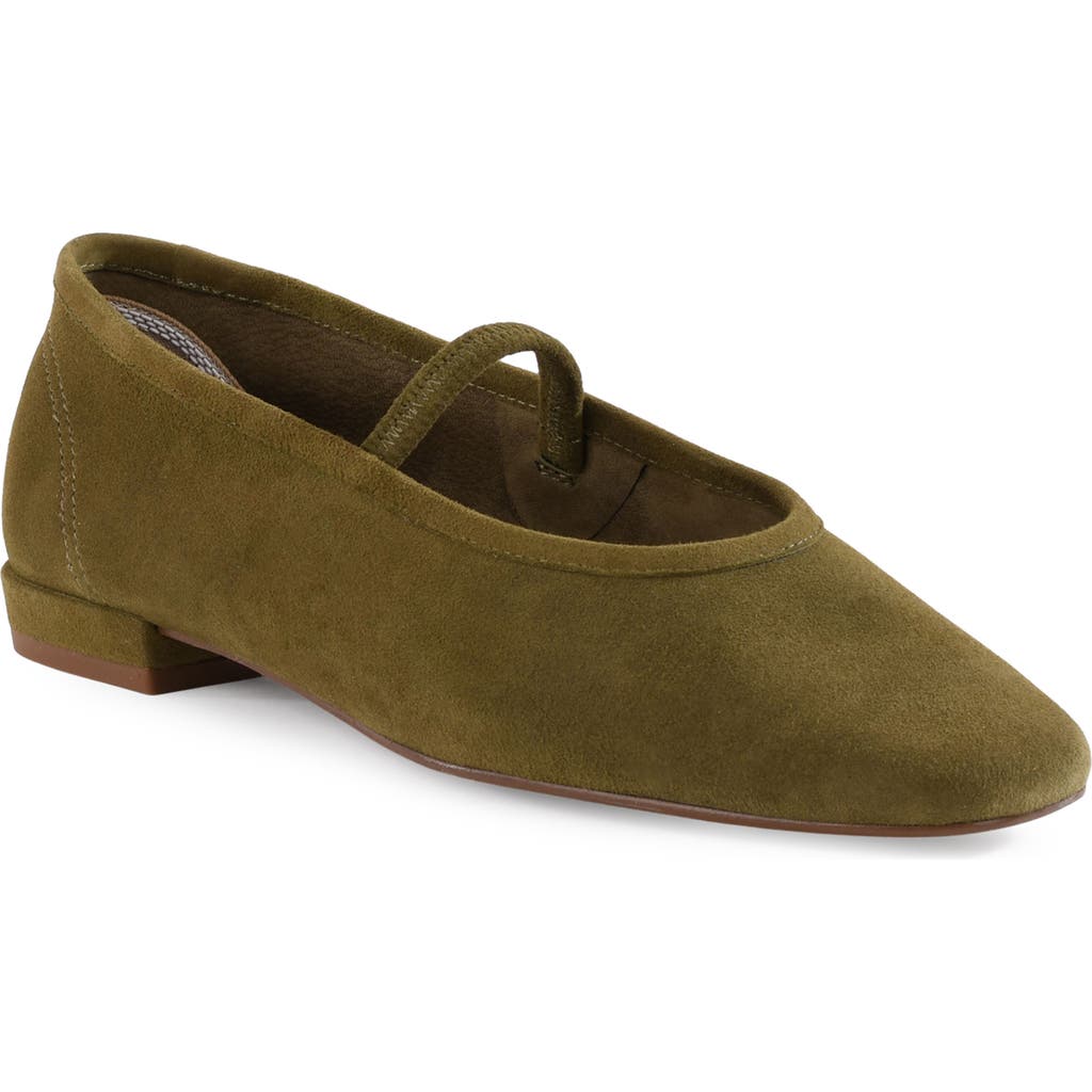 Seychelles Sweetheart Mary Jane Flat In Green