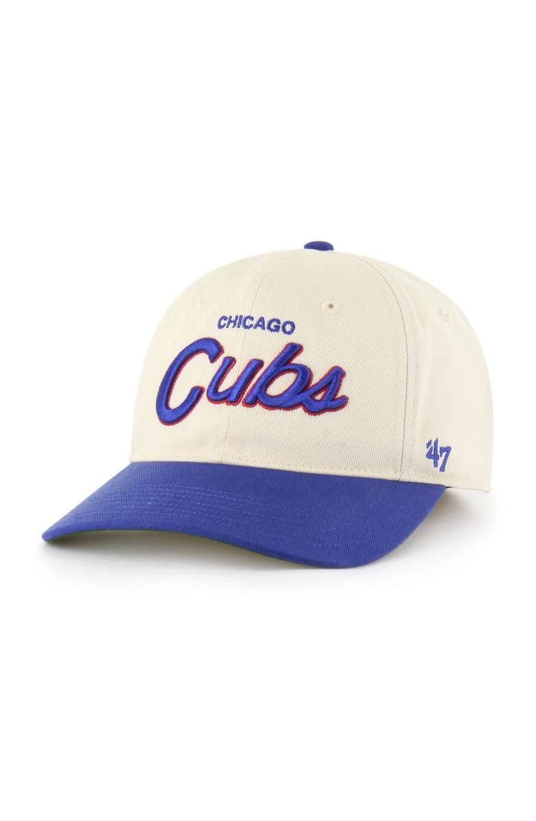 '47 Men's '47 Natural Chicago Cubs Crosstown Franchise Fitted Hat, Main, color, Natural