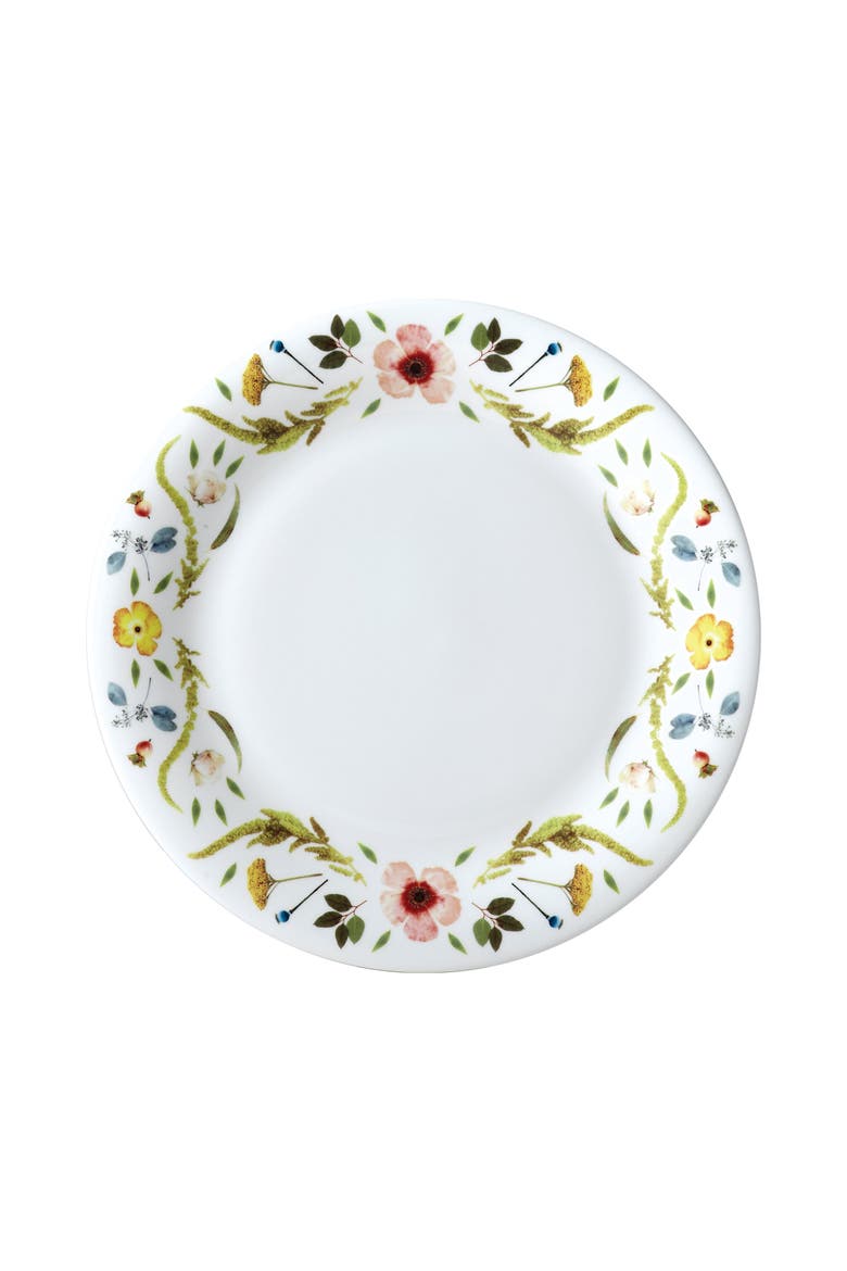 Scandinavian Floral Dinner Plate, Main, color, Multi