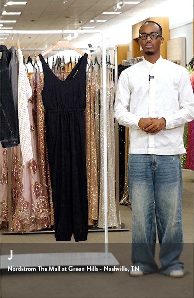 Emmy Sleeveless Jumpsuit, sales video thumbnail