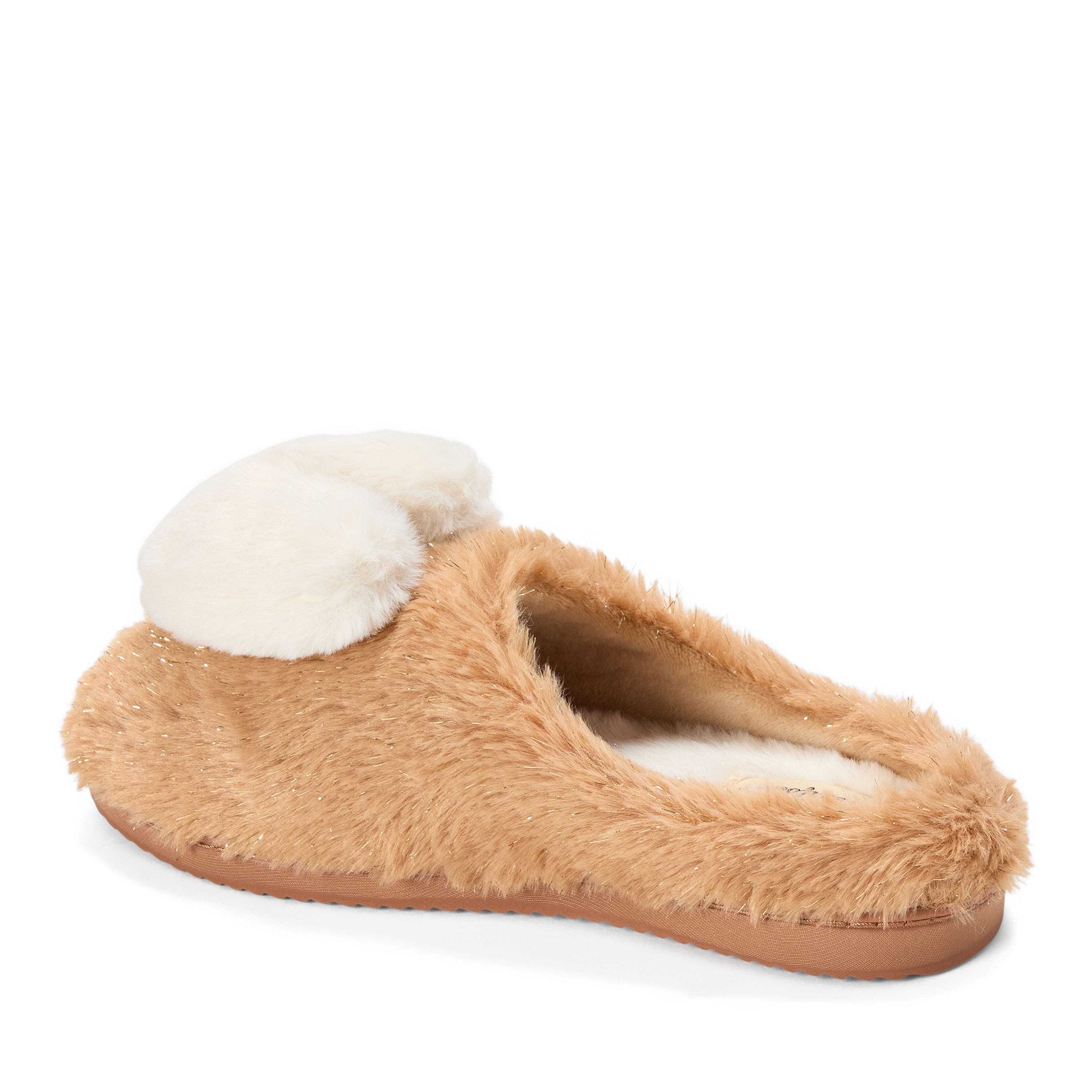Rosie Furry Icon Clog Slipper, Alternate, color, LATTE