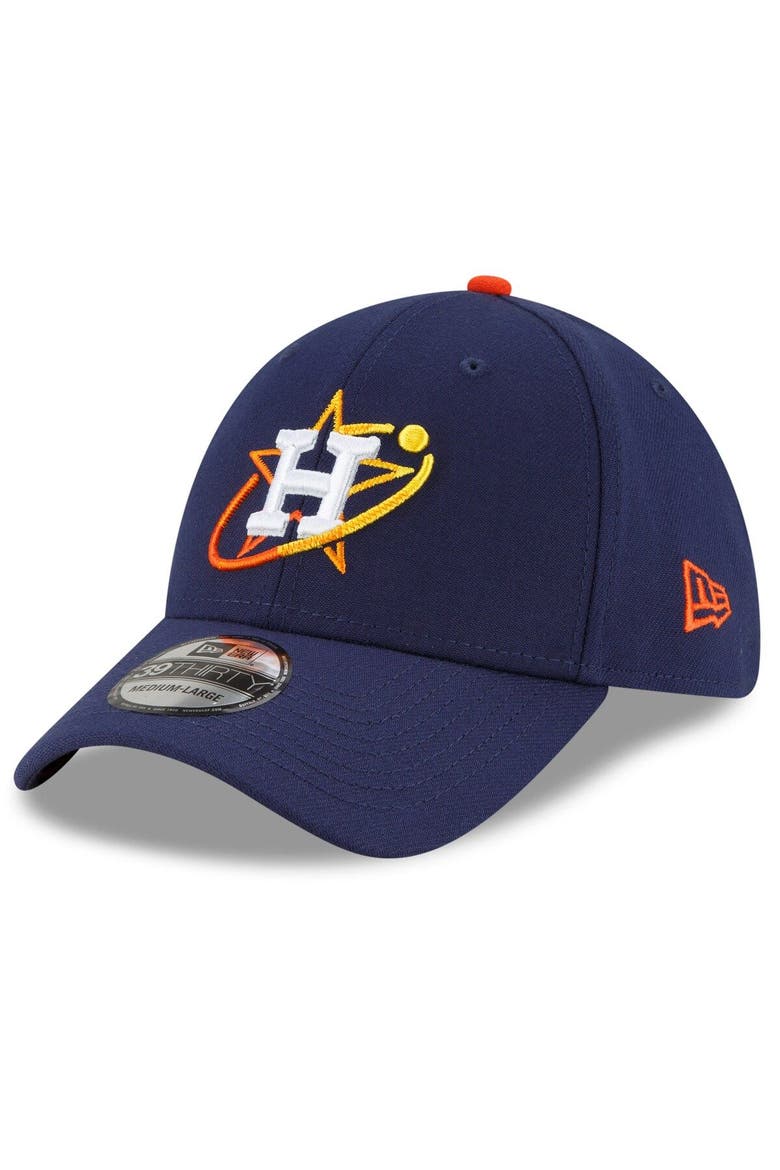 Men's New Era Navy Houston Astros 2022 City Connect 39FIFTY Flex Hat, Alternate, color, Navy
