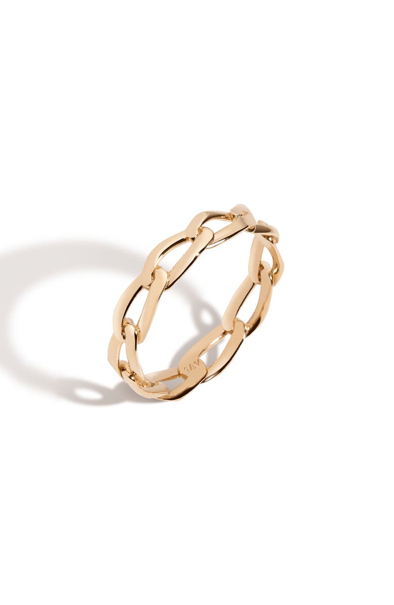 Aurate New York Open Link Ring, Main, color, Yellow
