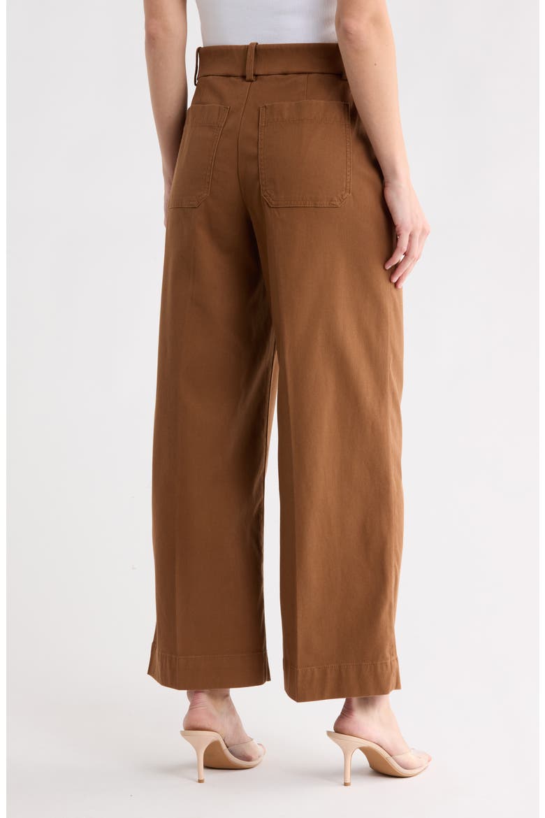 SPANXsupersmooth® Patch Pocket Wide Leg Pants, Alternate, color, WALNUT