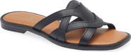 La Canadienne Francine Leather Slide Sandal