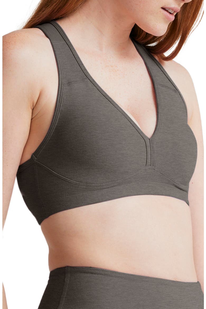 Lift Your Spirits Sports Bra, Alternate, color, TRUE GRAY HEATHER