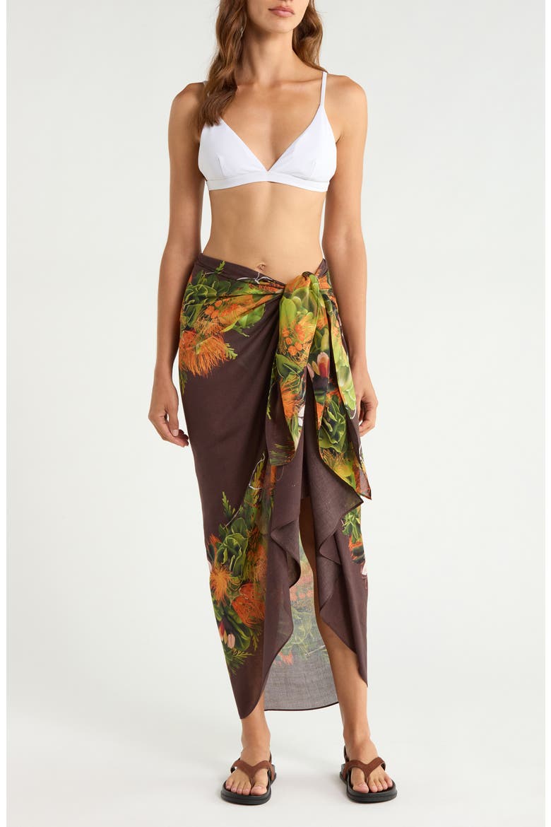 Print Pareo, Main, color, LEI LEHUA 'ALANI
