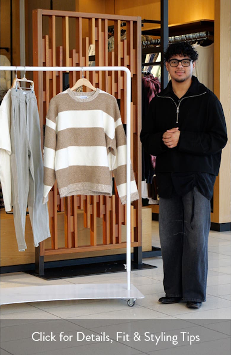 Regular Fit Stripe Sweater, sales video thumbnail