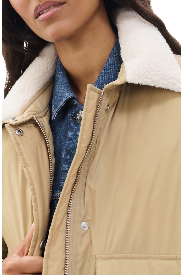 Nonie Down Jacket, Alternate, color, KHAKI