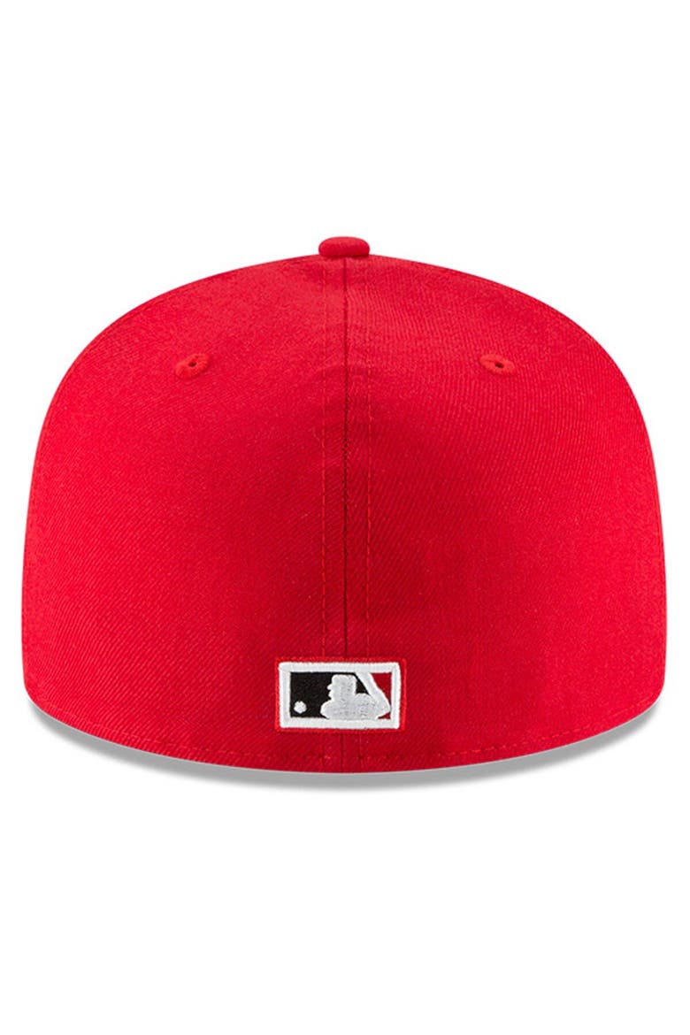 Men's New Era Red Cincinnati Reds Cooperstown Collection Wool 59FIFTY Fitted Hat, Alternate, color, Red