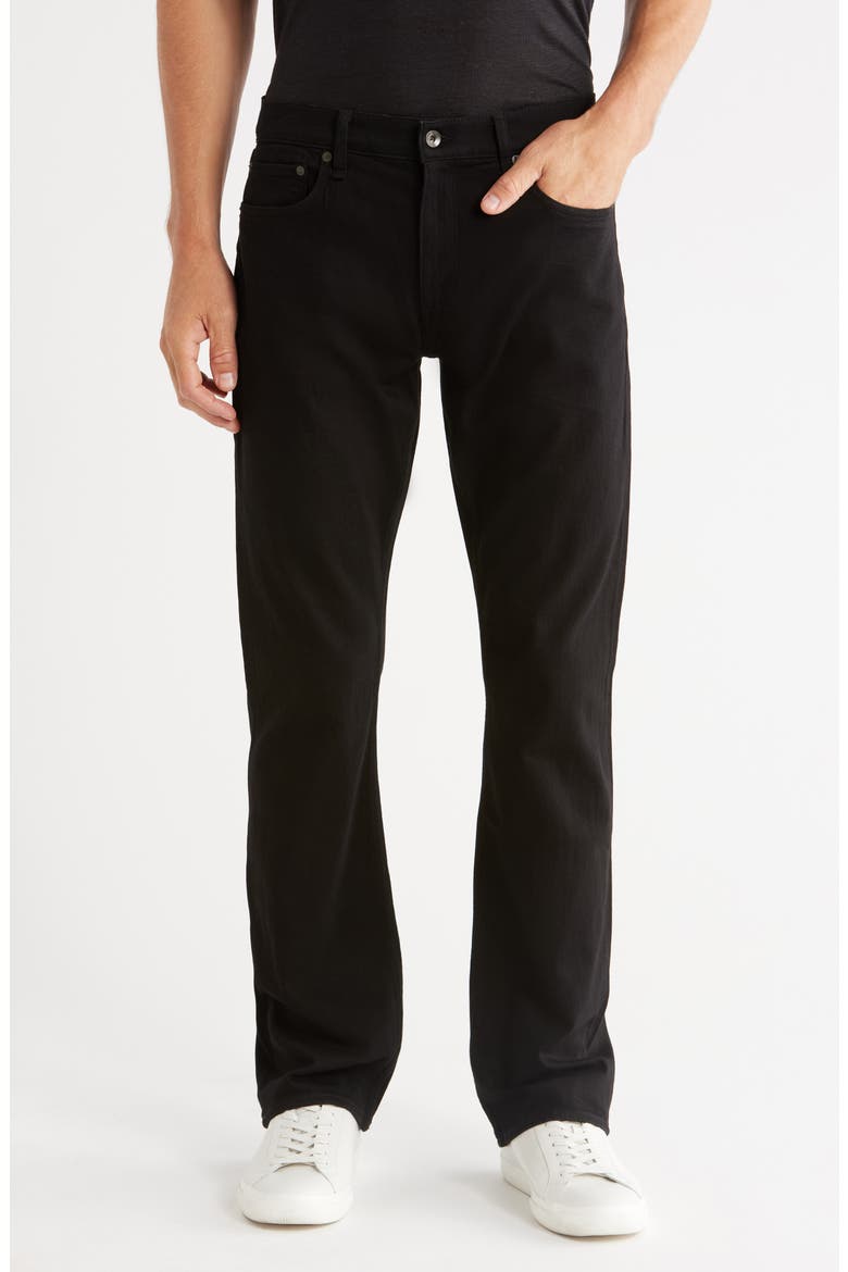 Bootcut Jeans, Main, color, BLACK