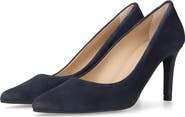 MASCARO Suede Pointed Toe Pump