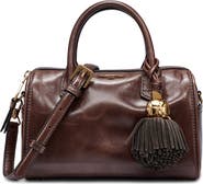 KARL LAGERFELD PARIS Perette Burnished Barrel Crossbody Bag