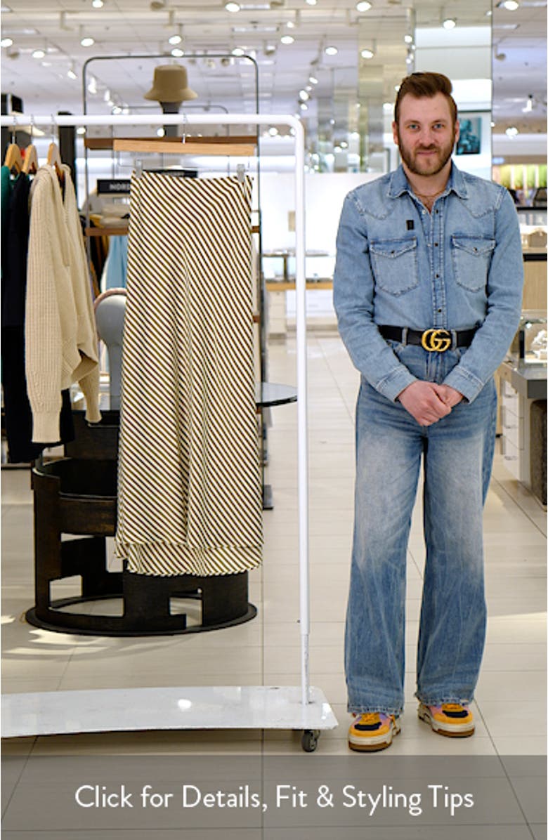 Isadore Maxi Slip Skirt, sales video thumbnail