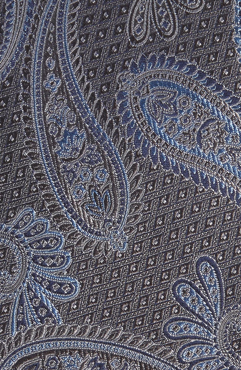 NORDSTROM MEN'S SHOP Paisley Silk Tie, Alternate, color, 
