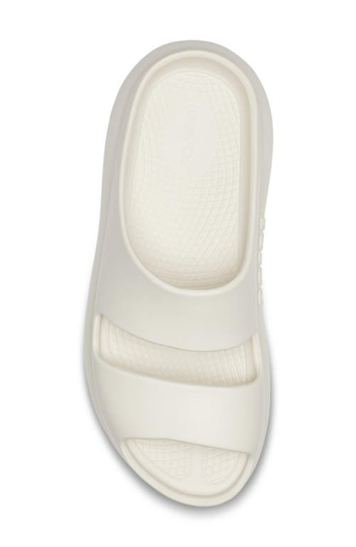 Oofos Ooyea Slide Sandal In Gray