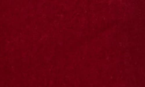 Akris Punto Cali Cropped Stretch Velvet Bootcut Pants In Red