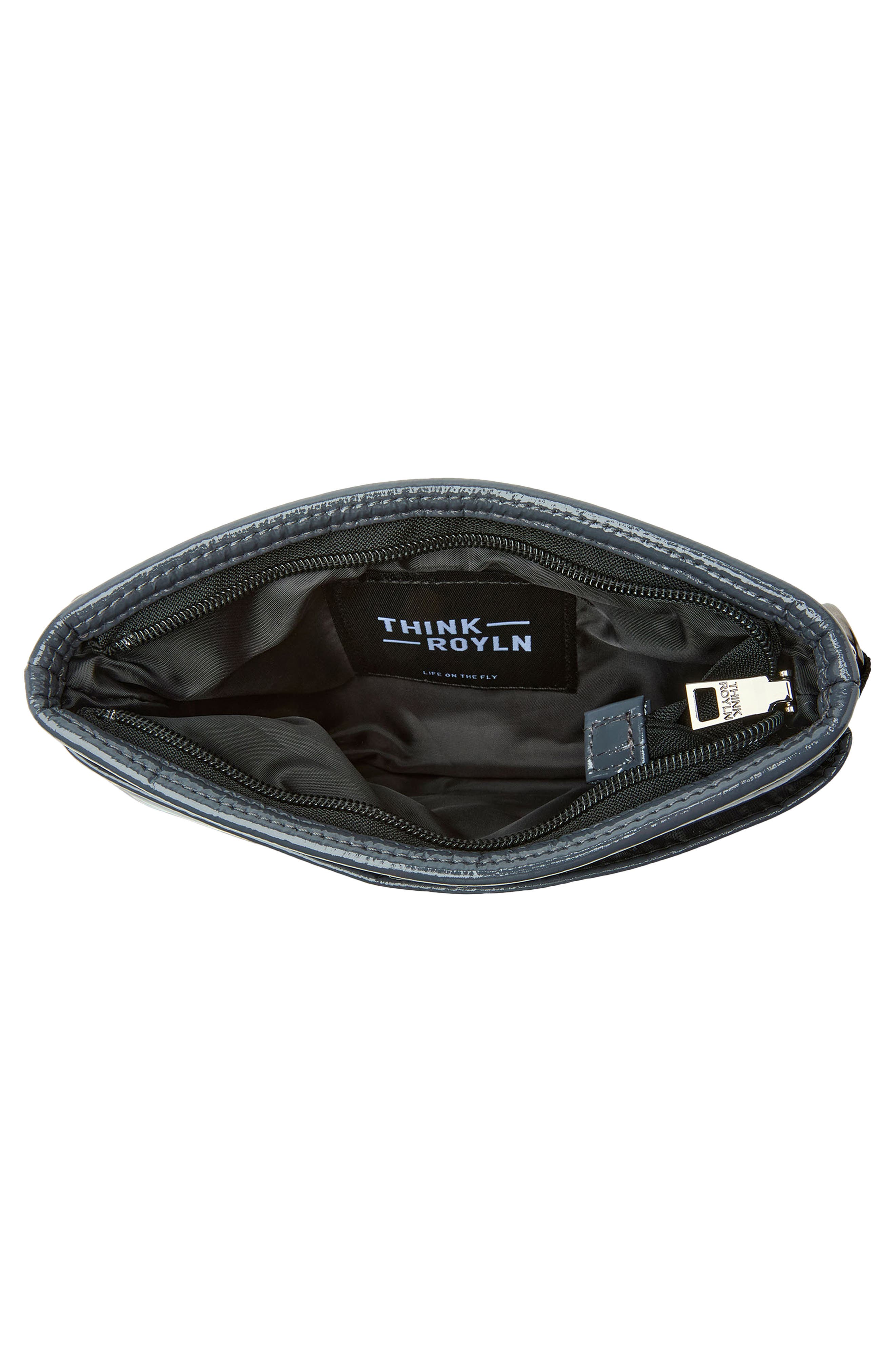 THINK ROYLN Bum Bag, Alternate, color, Carbon Patent