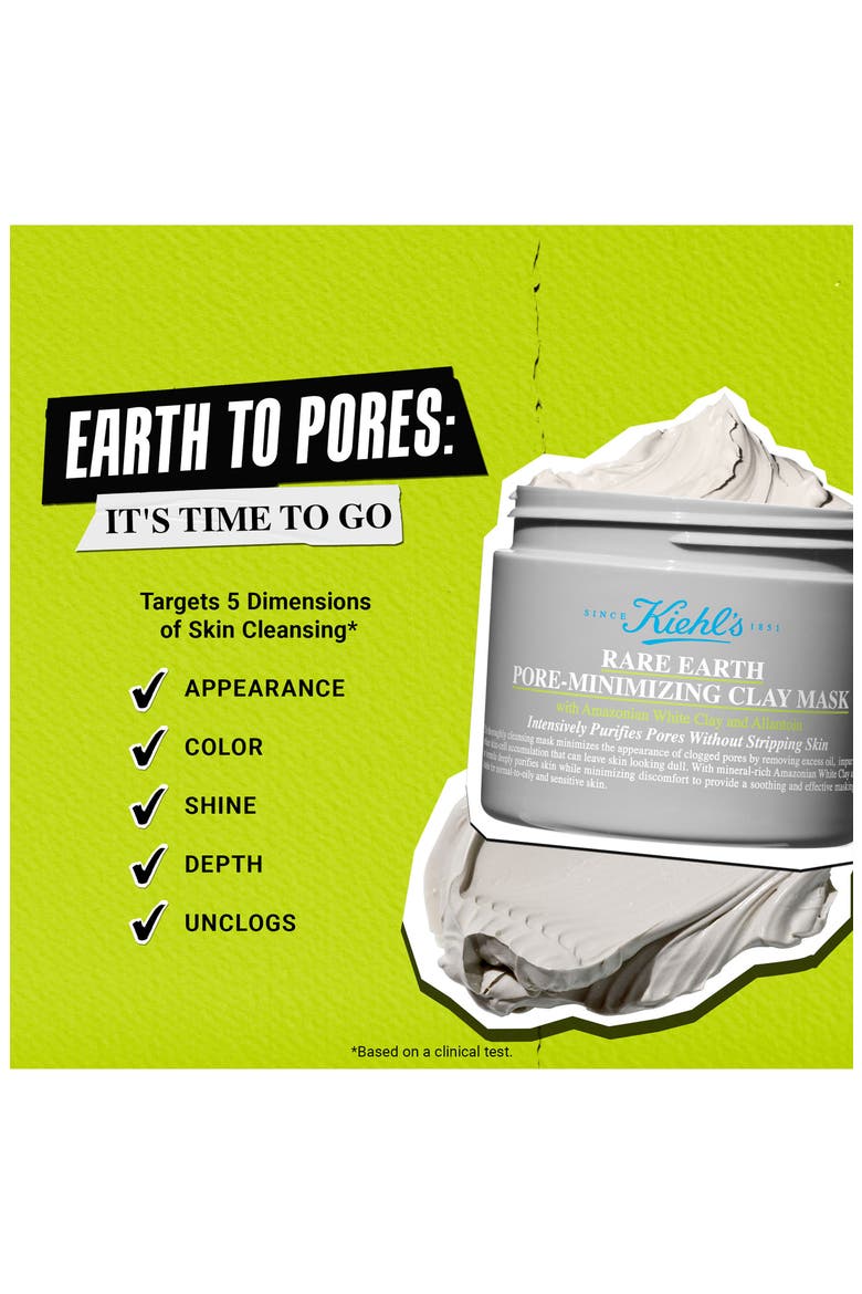 Rare Earth Clay Face Mask for Pores & Uneven Texture, Alternate, color, NO COLOR