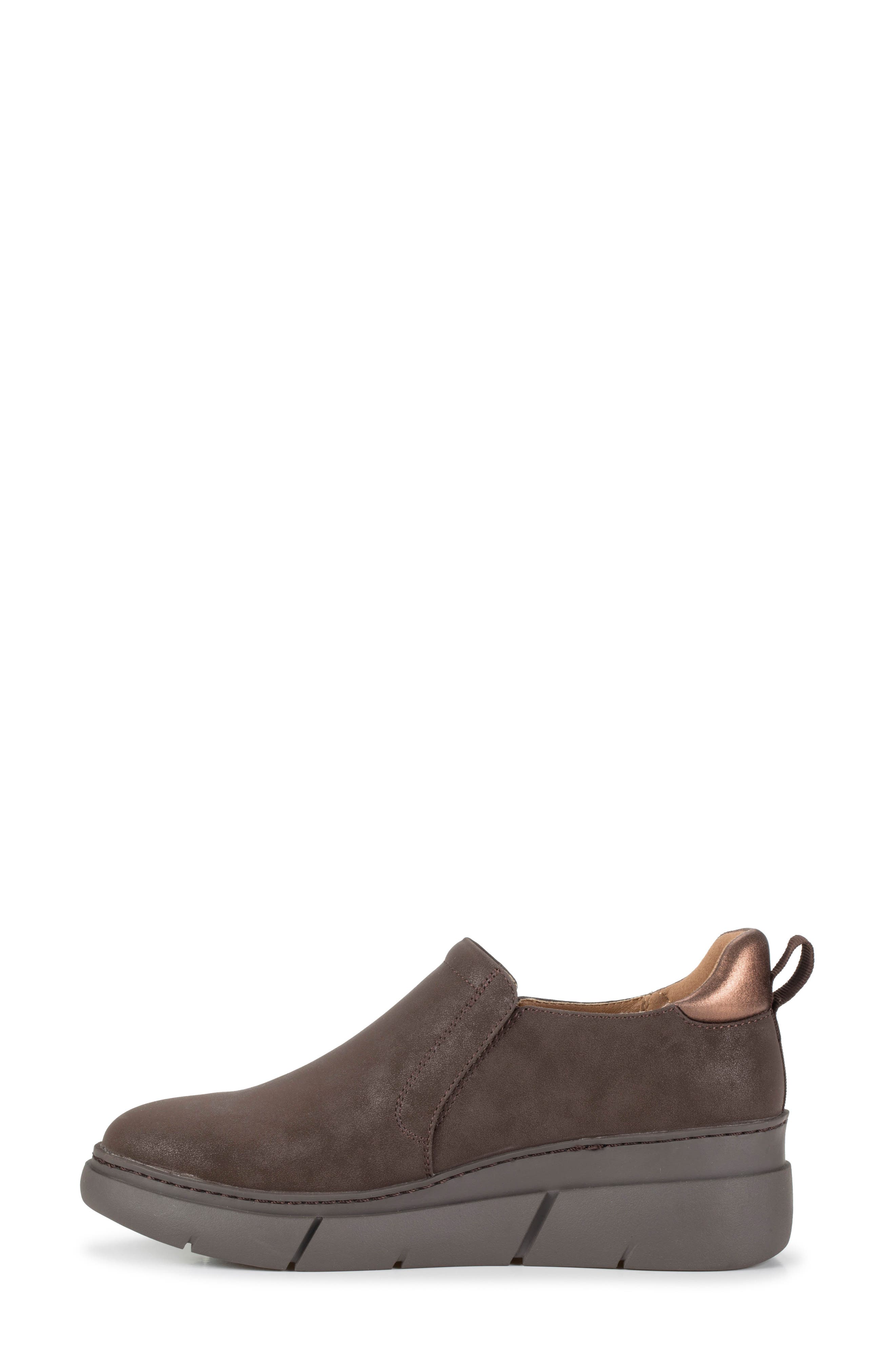 Lizett Wedge Ankle Boot, Alternate, color, DARK BROWN
