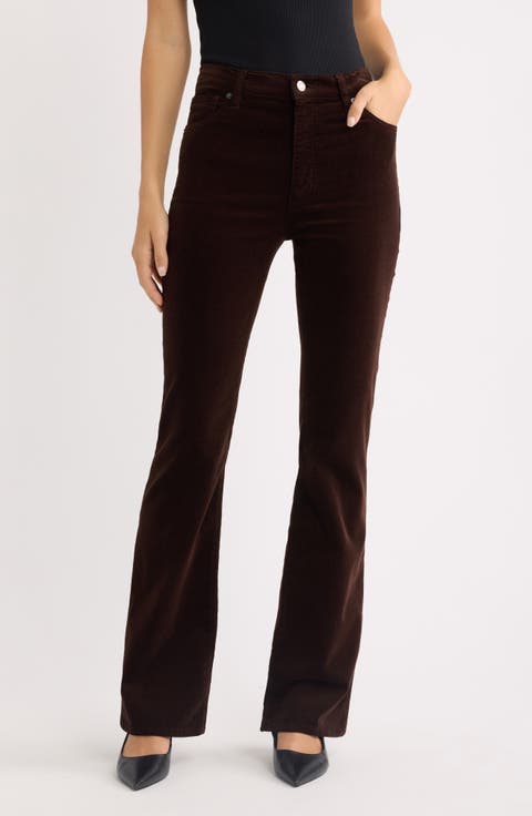 The Reboot High Waist Bootcut Corduroy Jeans