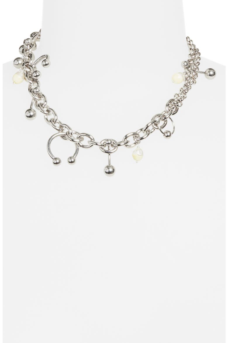 Justine Clenquet Holly Summer Faux Pearl Necklace (Women) | Nordstrom