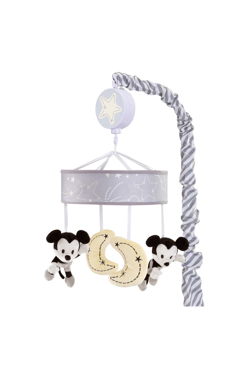 Lambs & Ivy Disney Baby Mickey Mouse Musical Baby Crib Mobile, Main, color, 