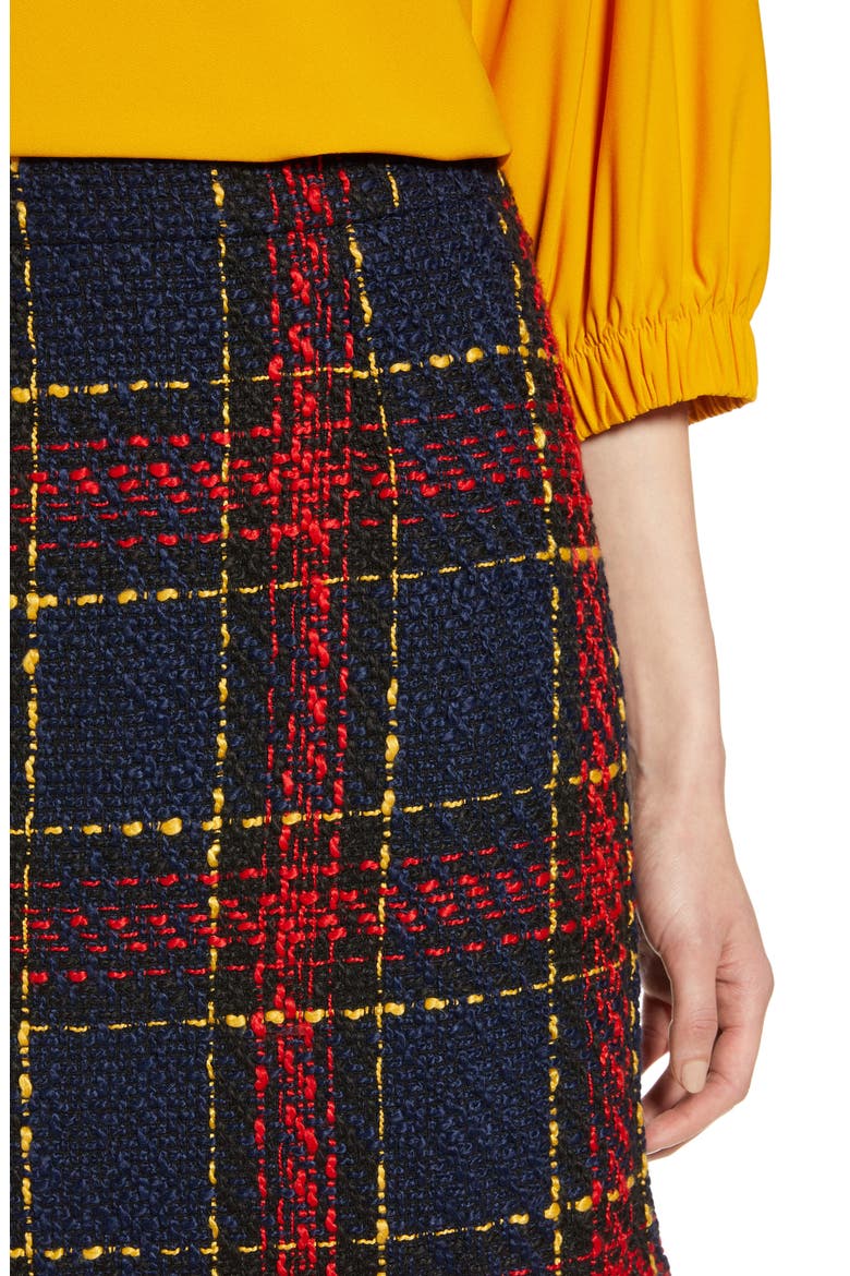 Tweed Miniskirt, Alternate, color, BLACK MULTI TWEED