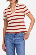 Madewell Stripe Knit Polo