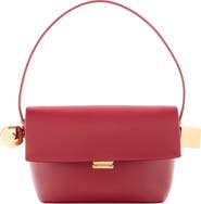 Jacquemus Le Rond Carré Leather Shoulder Bag