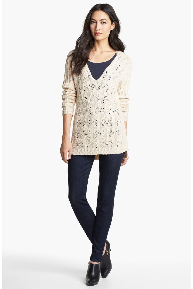 'Joy' Stretch Skinny Jeans, Main, color, KAHANA