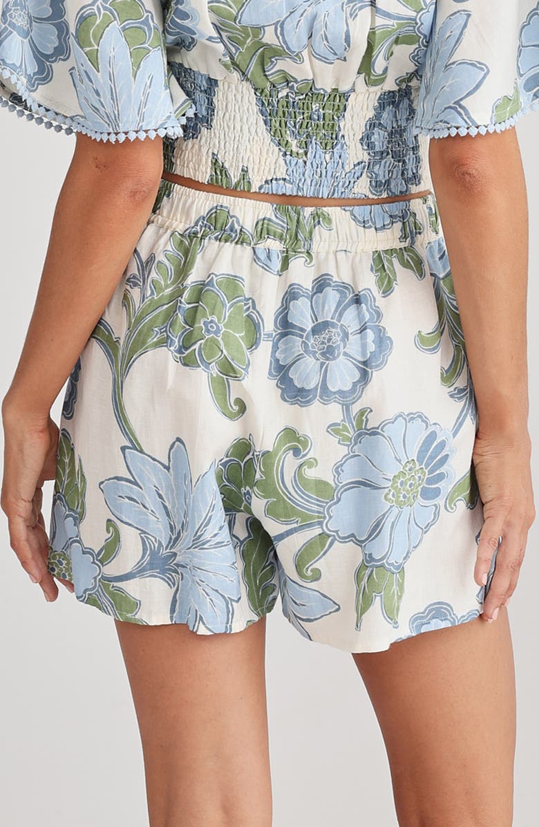 Talisman the Label Odyssey Floral Drawstring Shorts, Alternate, color,