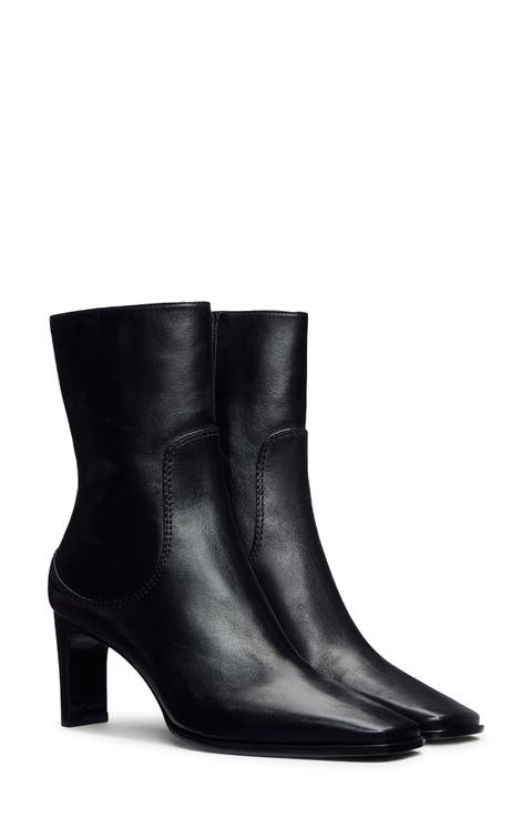 Claudette Leather Ankle Boot