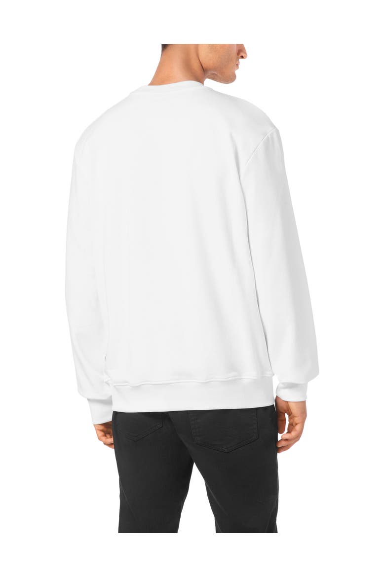 Roundneck Sweatshirt Ls Men, Alternate, color, white